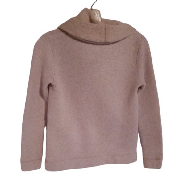 J Crew cowl neck beige knit top sweatshirt sz XS - Picture 2 of 11